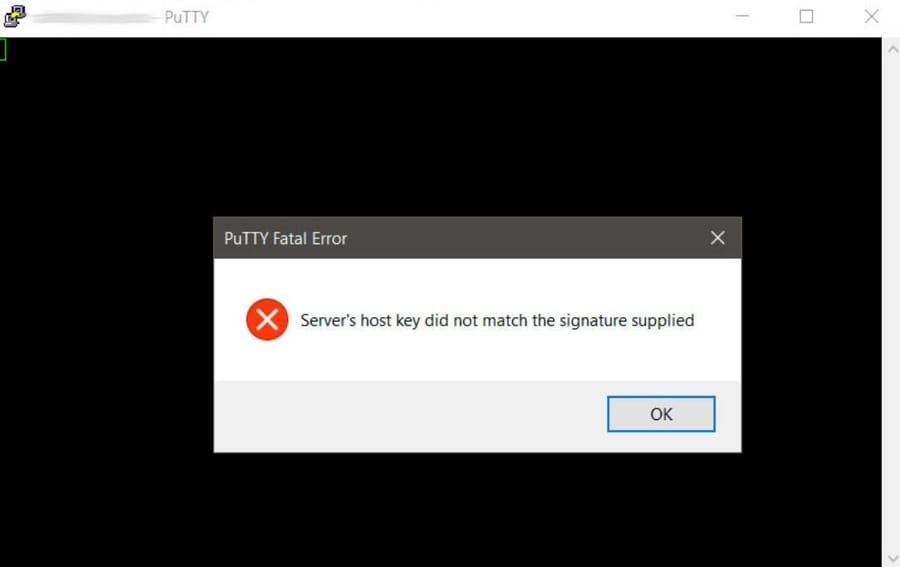 What Does This SSH Error Mean.